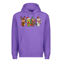 Purple obsessive cup disorder christmas Premium Hoodie - MaliasSmallBusiness