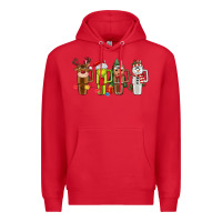 Red obsessive cup disorder christmas Premium Hoodie - MaliasSmallBusiness