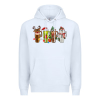 White obsessive cup disorder christmas Premium Hoodie - MaliasSmallBusiness