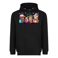 Black hair hustler coffee Heavyweight Hoodie - Jasminsmagicworld