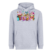 Heather Grey hair hustler coffee Heavyweight Hoodie - Jasminsmagicworld