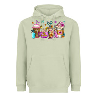 Matcha hair hustler coffee Heavyweight Hoodie - Jasminsmagicworld