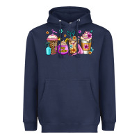 Navy hair hustler coffee Heavyweight Hoodie - Jasminsmagicworld