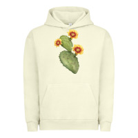 Pigment Pistachio Opuntia Phaeacantha Cactus Urban Hoodie - LillyAllenDesigns