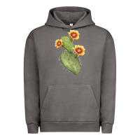 Pigment Tornado Opuntia Phaeacantha Cactus Urban Hoodie - LillyAllenDesigns