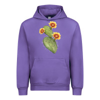 Tulip Opuntia Phaeacantha Cactus Urban Hoodie - LillyAllenDesigns