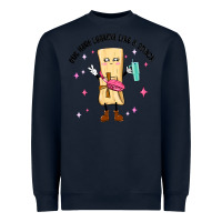 Navy out here looking like a snack Heavyweight Sweatshirt - MaliasSmallBusiness