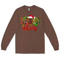 Chestnut christmas sassy claus Long Sleeve Tee - FaDigitalArtStudio