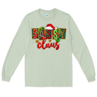 Matcha christmas sassy claus Long Sleeve Tee - FaDigitalArtStudio