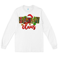 White christmas sassy claus Long Sleeve Tee - FaDigitalArtStudio