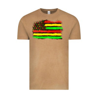 Vintage Camel juneteenth flag Vintage Tee - texasbilliewilder