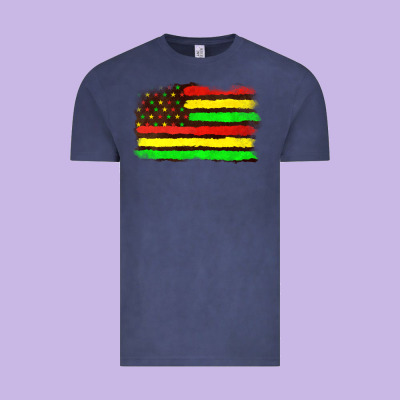 Vintage Tee juneteenth flag