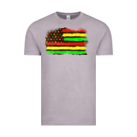 Vintage Zinc juneteenth flag Vintage Tee - texasbilliewilder