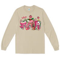 Mushroom pink christmas teeth Long Sleeve Tee - AdoDesignShop
