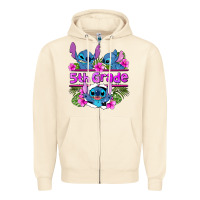 Sandshell preview flower stitch 5th grade Zipper Hoodie - AdoDesignShop