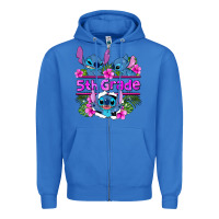 True Royal preview flower stitch 5th grade Zipper Hoodie - AdoDesignShop