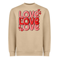 Mushroom love valentines day Heavyweight Sweatshirt - MaliasSmallBusiness
