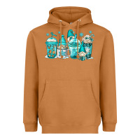 Meerkat winter christmas gnomes coffee cups Heavyweight Hoodie - Jasminsmagicworld