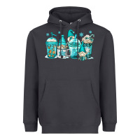 Smoke winter christmas gnomes coffee cups Heavyweight Hoodie - Jasminsmagicworld