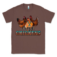 Chestnut crazychickens Classic Tee - CowhideDigitalArt