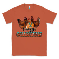 Copper crazychickens Classic Tee - CowhideDigitalArt