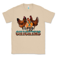 Mushroom crazychickens Classic Tee - CowhideDigitalArt