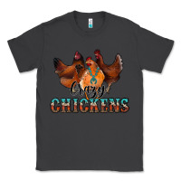 Smoke crazychickens Classic Tee - CowhideDigitalArt