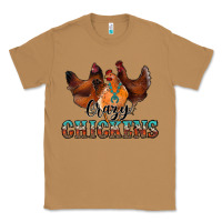 Toasted Coconut crazychickens Classic Tee - CowhideDigitalArt