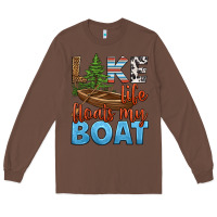Chestnut lake life floats my boat Long Sleeve Tee - HRA Design Shop