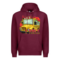 Burgundy this is how i roll Premium Hoodie - NancyCooperArtShop