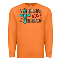 Carrot jesus is the reason for this season christmas Premium Sweatshirt - Jasminsmagicworld