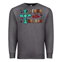 Charcoal Heather jesus is the reason for this season christmas Premium Sweatshirt - Jasminsmagicworld