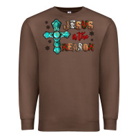 Chestnut jesus is the reason for this season christmas Premium Sweatshirt - Jasminsmagicworld