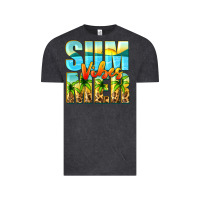 Vintage Black summer vibes Vintage Tee - Zillion Design Studio