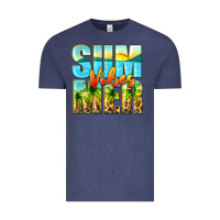 Vintage Denim summer vibes Vintage Tee - Zillion Design Studio