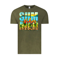 Vintage Olive summer vibes Vintage Tee - Zillion Design Studio