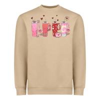 Mushroom obsessive cup disorder valentines day Heavyweight Sweatshirt - MaliasSmallBusiness