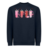 Navy obsessive cup disorder valentines day Heavyweight Sweatshirt - MaliasSmallBusiness