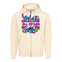 Sandshell preview flower stitch 3rd grade Zipper Hoodie - AdoDesignShop