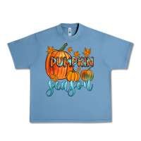 Pebble Blue pumpkin season Urban Heavy Tee - Zillion Design Studio