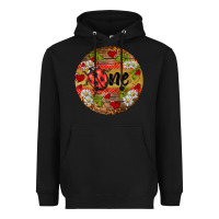 Black ladybug one ornament Heavyweight Hoodie - BarkalooDesign