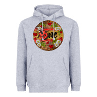 Heather Grey ladybug one ornament Heavyweight Hoodie - BarkalooDesign