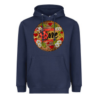 Navy ladybug one ornament Heavyweight Hoodie - BarkalooDesign