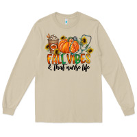 Fall Vibes And That Nurse Life Long Sleeve Tee | Teevron
