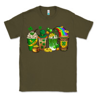 Army Green st. patricks day coffee drinks Classic Tee - Neo Western