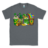 Charcoal Heather st. patricks day coffee drinks Classic Tee - Neo Western
