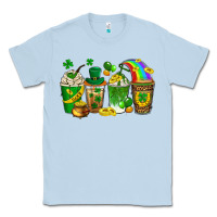 Dusty Blue st. patricks day coffee drinks Classic Tee - Neo Western