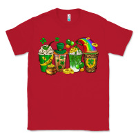 Red st. patricks day coffee drinks Classic Tee - Neo Western