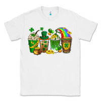 White st. patricks day coffee drinks Classic Tee - Neo Western