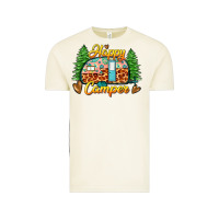 Vintage Arctic happy camper Vintage Tee - Zillion Design Studio